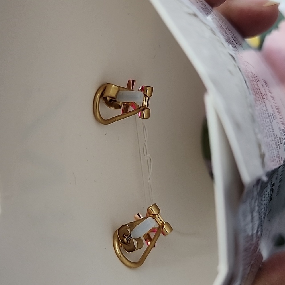ZARA RESIN EARRINGS - Picture 2 of 2
